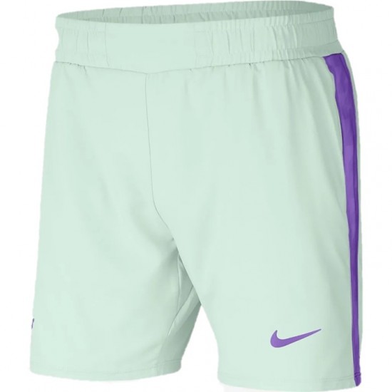 SHORTS NIKE COURTDRI-FIT RAFA - VERDE/ROXO